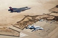 LF-35 Lightning II and NASA spaceship